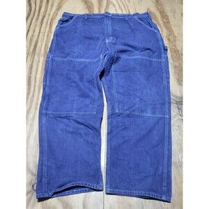 Stan Ray Stone Wash Cotton Denim Blue Jeans Double Knee Men 40 @L6